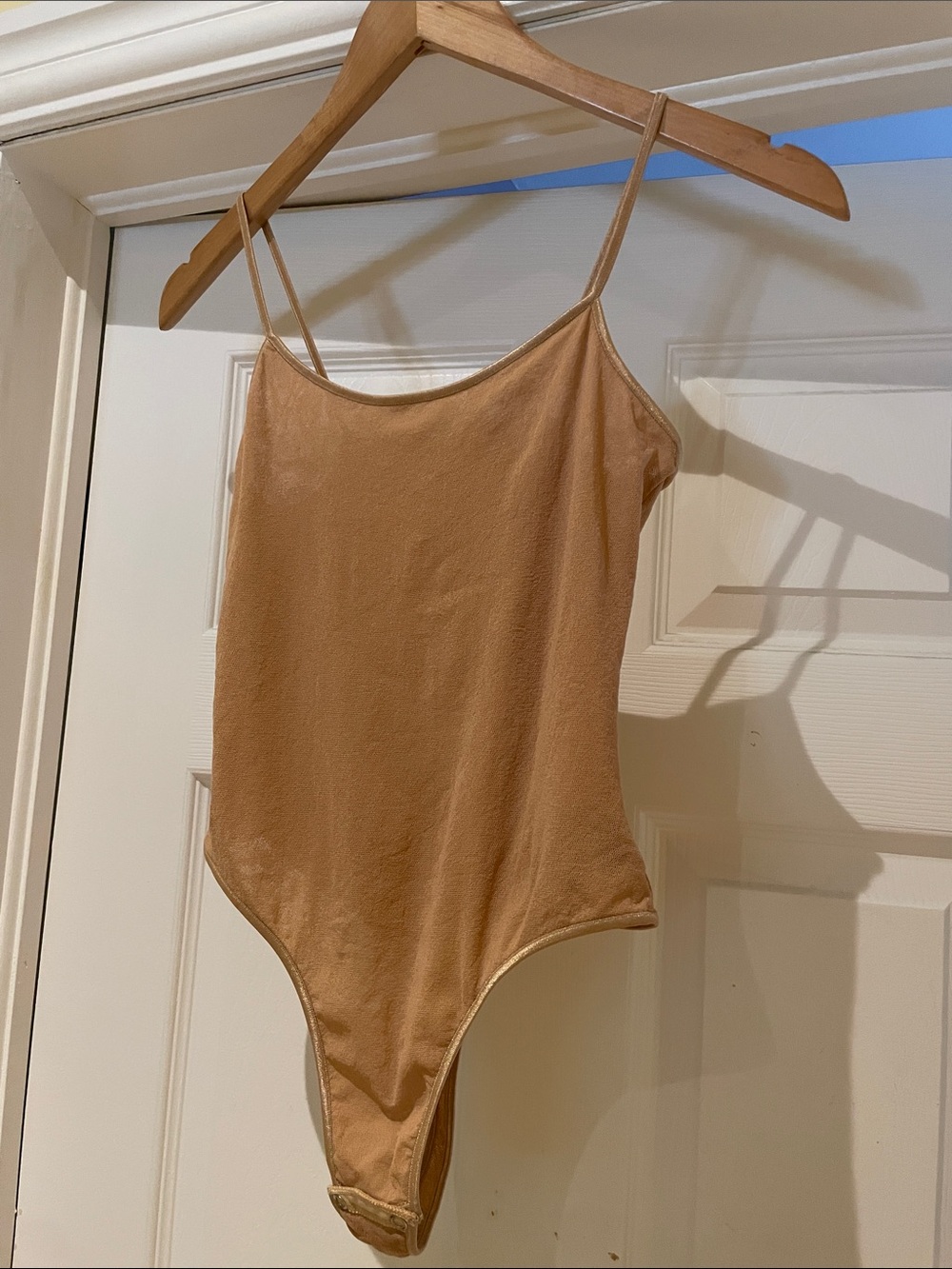 Italien Luxury Lingerie Nude Mesh Bodysuit U2K 90s M